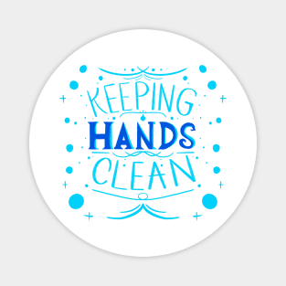 Keeping hands clean Magnet